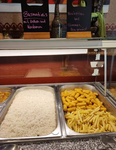 Foto Buffet Angebot indisches Restaurant Jaipur Dresden