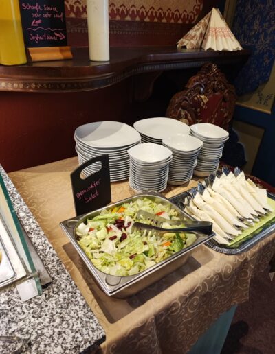 Foto Buffet Angebot indisches Restaurant Jaipur Dresden